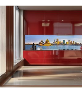 Glas Küchenrückwand 6 mm ESG Motive KRWM-0567