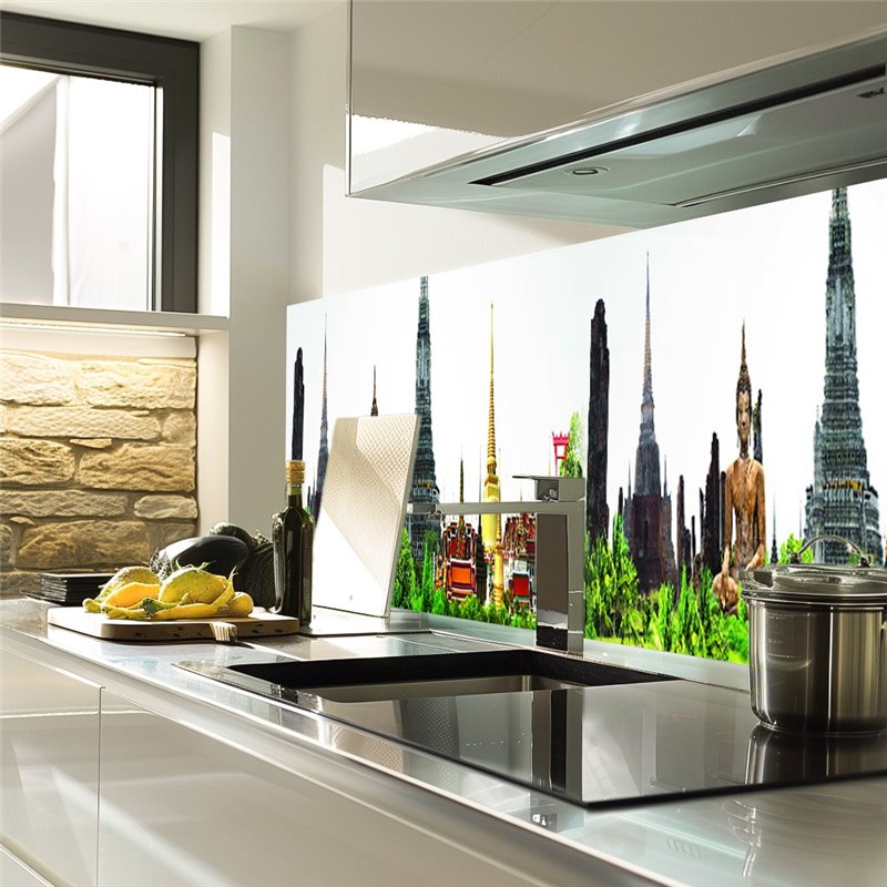 Glas Küchenrückwand 6 mm ESG Motive KRWM-0574 Glas Küchenrückwand 6 mm ESG Motive KRWM-0574
