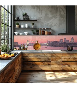 Glas Küchenrückwand 6 mm ESG Motive KRWM-0613