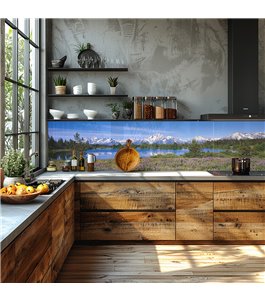 Glas Küchenrückwand 6 mm ESG Motive KRWM-0625