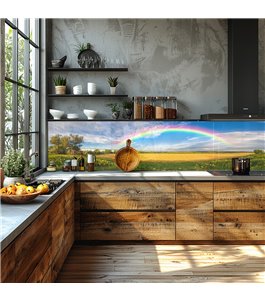 Glas Küchenrückwand 6 mm ESG Motive KRWM-0643