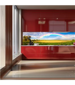Glas Küchenrückwand 6 mm ESG Motive KRWM-0643
