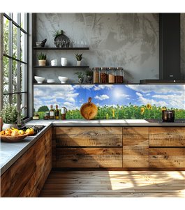 Glas Küchenrückwand 6 mm ESG Motive KRWM-0762