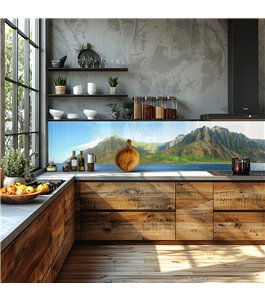 Glas Küchenrückwand 6 mm ESG Motive KRWM-0836