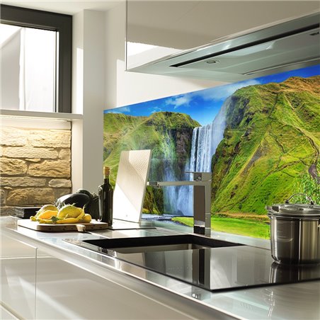 Glas Küchenrückwand 6 mm ESG Motive KRWM-0888