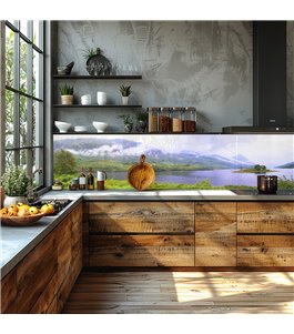 Glas Küchenrückwand 6 mm ESG Motive KRWM-0893