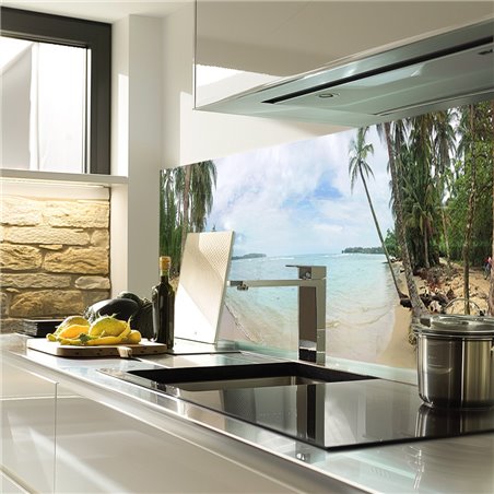 Glas Küchenrückwand 6 mm ESG Motive KRWM-0914