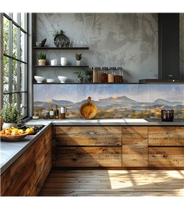 Glas Küchenrückwand 6 mm ESG Motive KRWM-0916