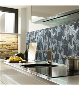 Küchenrückwand Platte 6 mm ESG Fliesenmotive KRWF-03-11