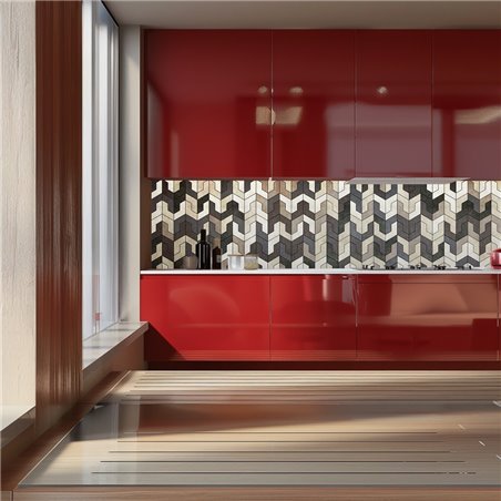 Küchenrückwand Platte 6 mm ESG Fliesenmotive KRWF-04-01