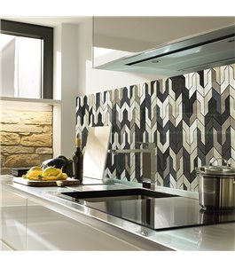 Küchenrückwand Platte 6 mm ESG Fliesenmotive KRWF-04-01