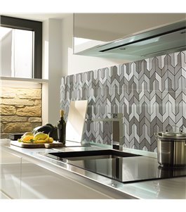 Küchenrückwand Platte 6 mm ESG Fliesenmotive KRWF-04-04