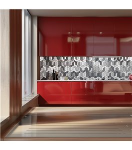 Küchenrückwand Platte 6 mm ESG Fliesenmotive KRWF-04-08