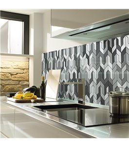 Küchenrückwand Platte 6 mm ESG Fliesenmotive KRWF-04-08
