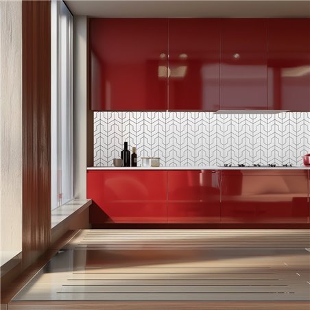 Küchenrückwand Platte 6 mm ESG Fliesenmotive KRWF-04-11