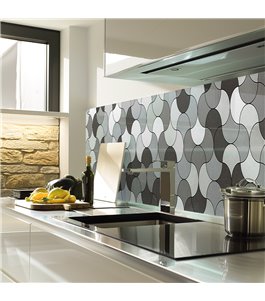 Küchenrückwand Platte 6 mm ESG Fliesenmotive KRWF-08-06