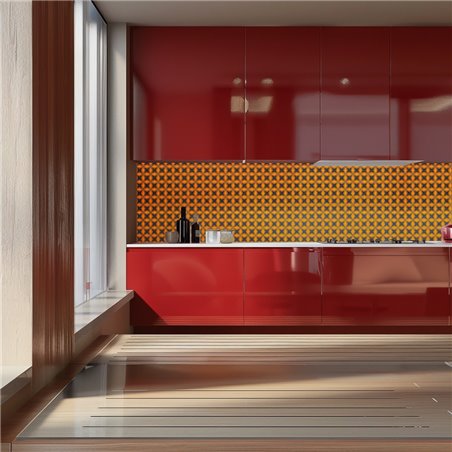 Küchenrückwand Platte 6 mm ESG Fliesenmotive KRWF-13-12