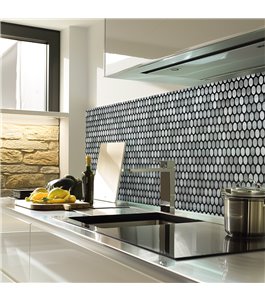 Küchenrückwand Platte 6 mm ESG Fliesenmotive KRWF-26-13