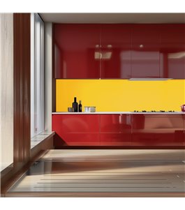 Küchenrückwand Glas 6 mm ESG Ral-Töne KRWR-1006