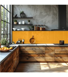 Küchenrückwand Glas 6 mm ESG Ral-Töne KRWR-2000