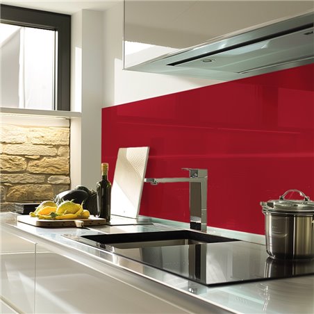 Küchenrückwand Glas 6 mm ESG Ral-Töne KRWR-3005