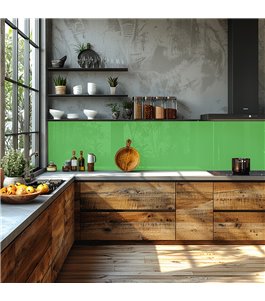 Küchenrückwand Glas 6 mm ESG Ral-Töne KRWR-6018
