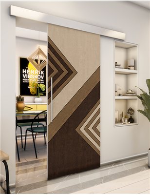 Holzschiebetür Eco-Line - Holz-Mix  Model 1010