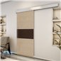 Holzschiebetür Eco-Line - Holz-Mix Model 1032 Holzschiebetür Eco-Line - Holz-Mix Model 1032