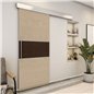 Holzschiebetür Eco-Line - Holz-Mix Model 1032 Holzschiebetür Eco-Line - Holz-Mix Model 1032