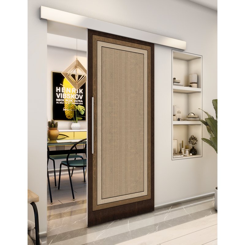 Holzschiebetür Eco-Line - Holz-Mix Model 1041 Holzschiebetür Eco-Line - Holz-Mix Model 1041