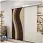 Holzschiebetür Eco-Line - Holz-Mix Model 1064 Holzschiebetür Eco-Line - Holz-Mix Model 1064