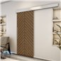Holzschiebetür Eco-Line - Nussbaum Model 1024 Holzschiebetür Eco-Line - Nussbaum Model 1024