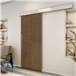 Holzschiebetür Eco-Line - Nussbaum Model 1050 Holzschiebetür Eco-Line - Nussbaum Model 1050