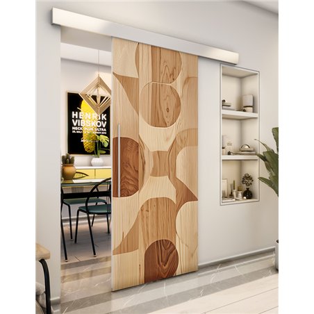 Holzschiebetür Eco-Line - Holzkunst  Model 1051