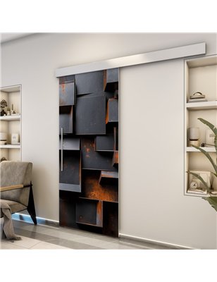 Holzschiebetür Eco-Line - Industrie  Model 1020