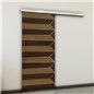 Holzschiebetür Slim-Line - Holz-Mix Model 1007 Holzschiebetür Slim-Line - Holz-Mix Model 1007