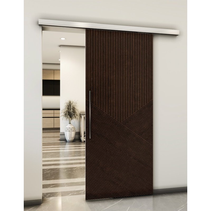Holzschiebetür Slim-Line - Wenge Model 1044 Holzschiebetür Slim-Line - Wenge Model 1044