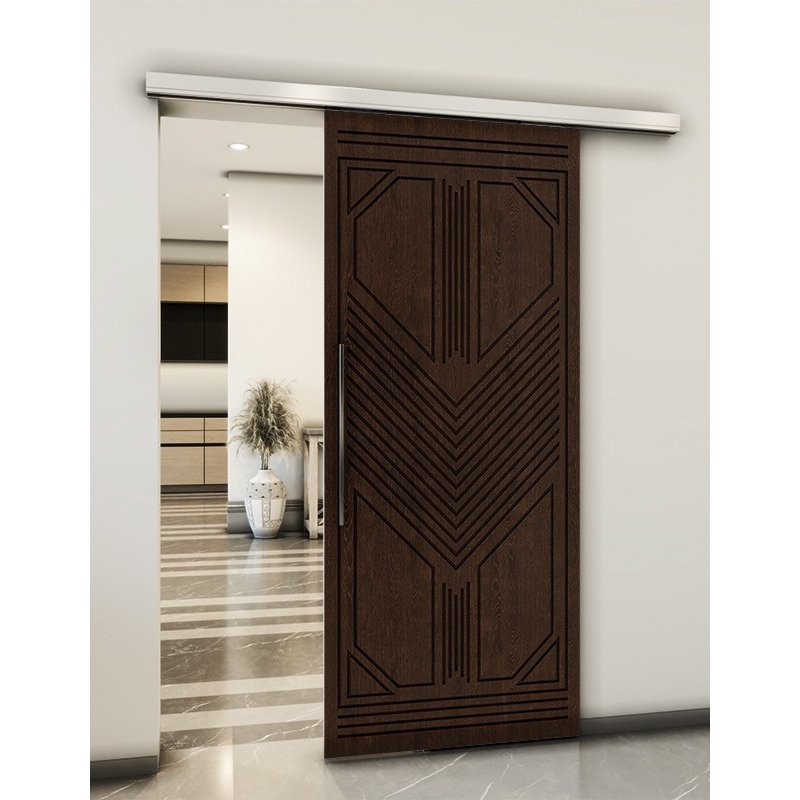 Holzschiebetür Slim-Line - Wenge Model 1048 Holzschiebetür Slim-Line - Wenge Model 1048