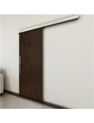 Holzschiebetür Slim-Line - Wenge  Model 1076