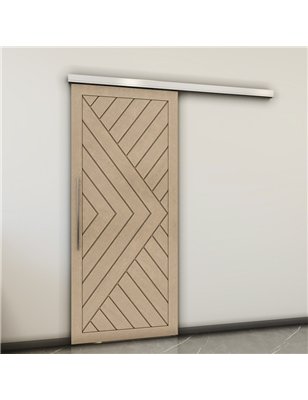 Holzschiebetür Slim-Line - Eiche  Model 1009