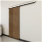 Holzschiebetür Slim-Line - Nussbaum Model 1070 Holzschiebetür Slim-Line - Nussbaum Model 1070