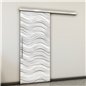 Holzschiebetür Slim-Line - Weiss 3D Model 1026 Holzschiebetür Slim-Line - Weiss 3D Model 1026