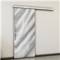 Holzschiebetür Slim-Line - Weiss 3D Model 1027 Holzschiebetür Slim-Line - Weiss 3D Model 1027