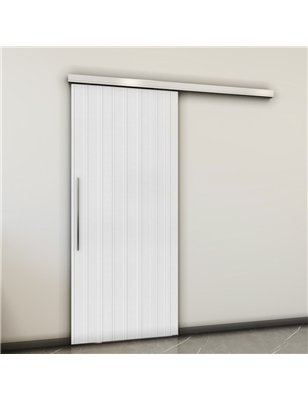 Holzschiebetür Slim-Line - Weiss 3D  Model 1041