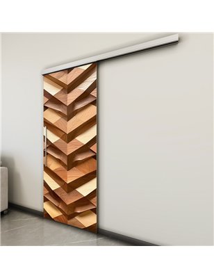 Holzschiebetür Slim-Line - Holzkunst  Model 1010
