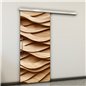 Holzschiebetür Slim-Line - Holzkunst Model 1014 Holzschiebetür Slim-Line - Holzkunst Model 1014