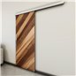 Holzschiebetür Slim-Line - Holzkunst Model 1038 Holzschiebetür Slim-Line - Holzkunst Model 1038