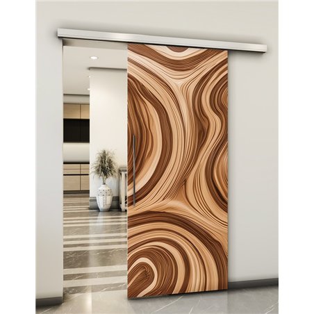 Holzschiebetür Slim-Line - Holzkunst  Model 1047