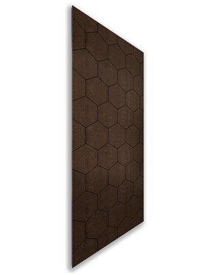 Holzschiebetür Nur Türblatt - Wenge  Model 1018
