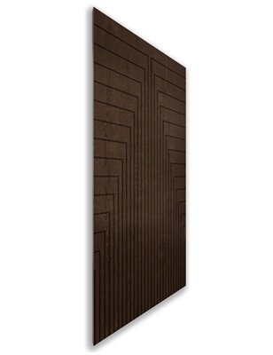 Holzschiebetür Nur Türblatt - Wenge  Model 1052